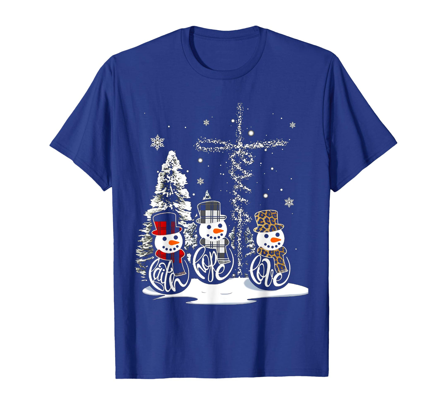 Christmas starts with Christ - faith hope love T-Shirt