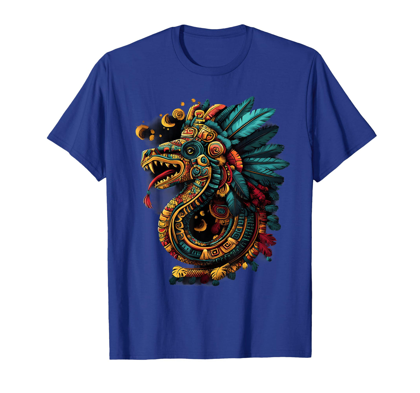 Feathered Serpent Quetzalcoatl Aztec God Mexican Mythology T-Shirt