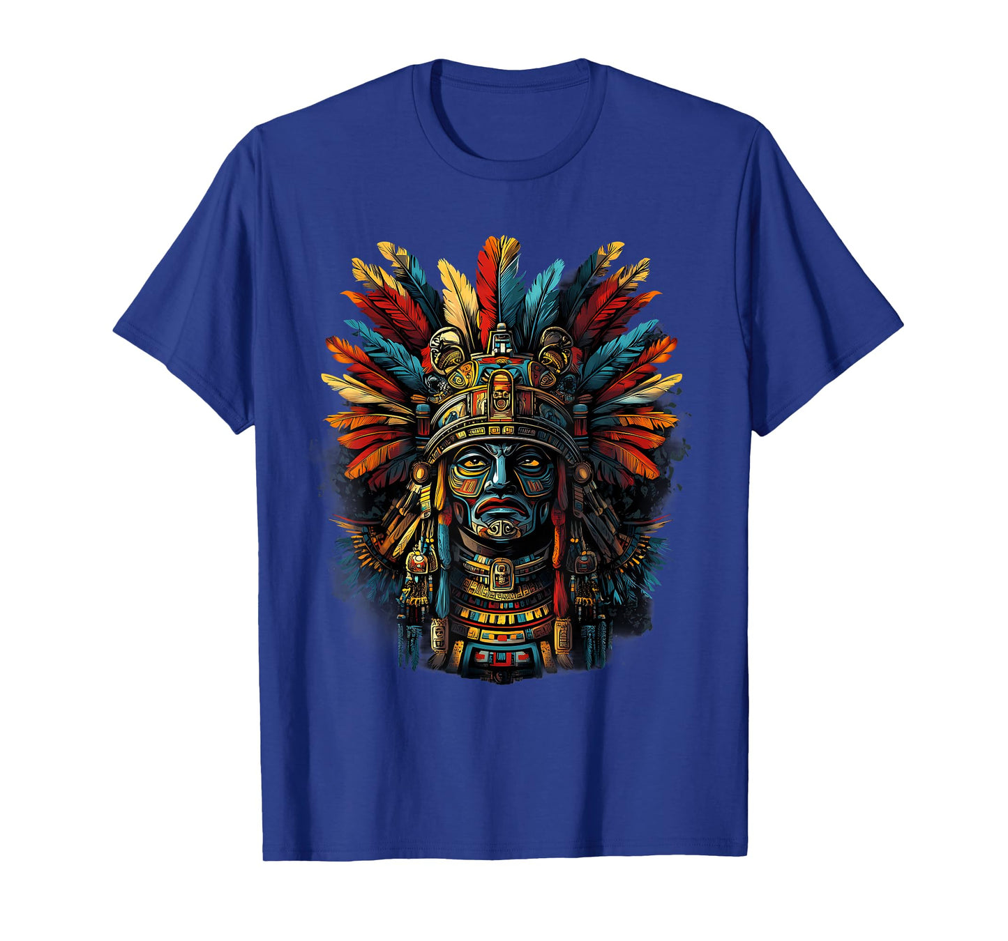 Aztec God Native Mexico Pride Mexican Mythology Mayan T-Shirt