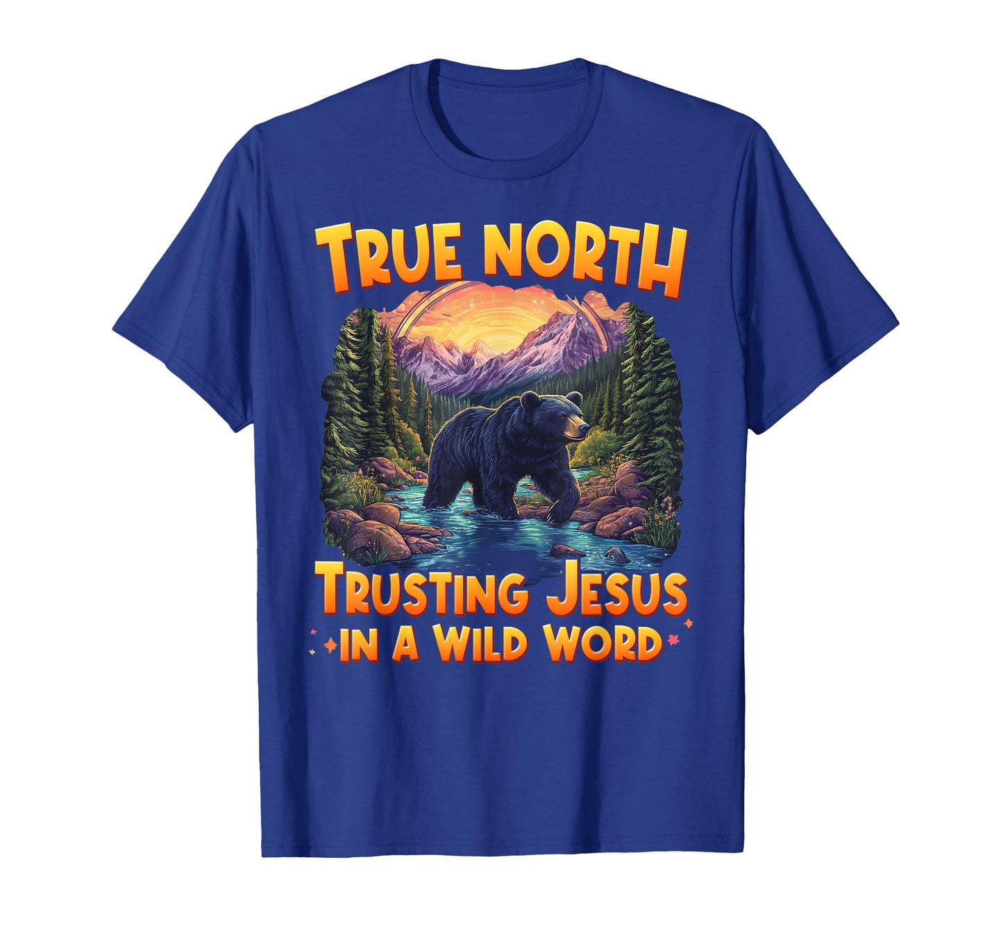 True-North Trusting Jesus In A Wild World VBS 2025 T-Shirt