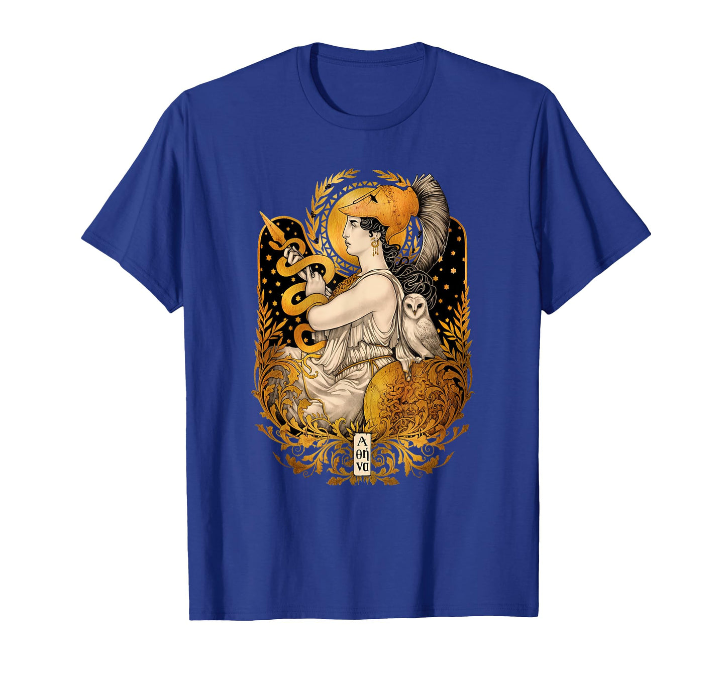 Greek Mythology Ancient Goddess Athena Olympian Deity T-Shirt