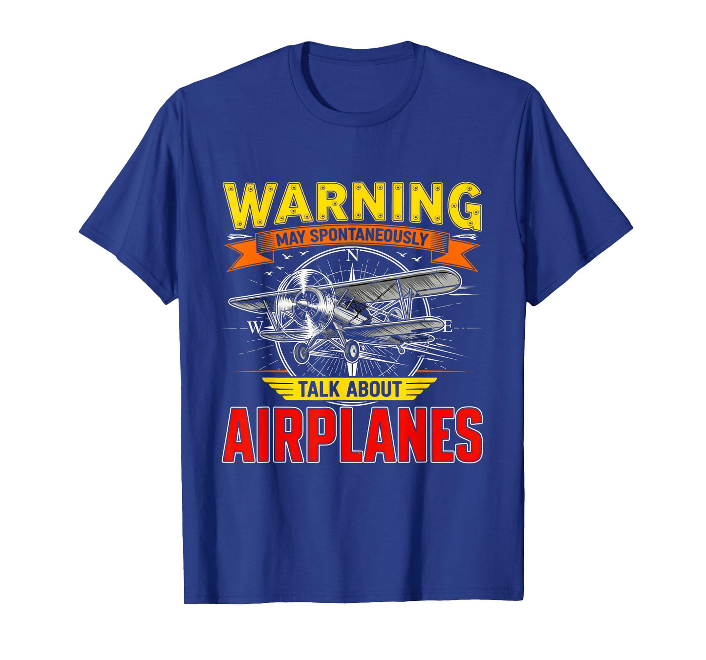 Airplane Novelty for Men Women Plane Aviation Funny Pilot T-Shirt