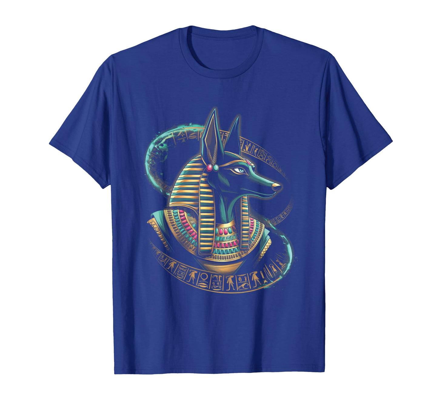 Anubis God Pharao Egyptian Artwork T-Shirt