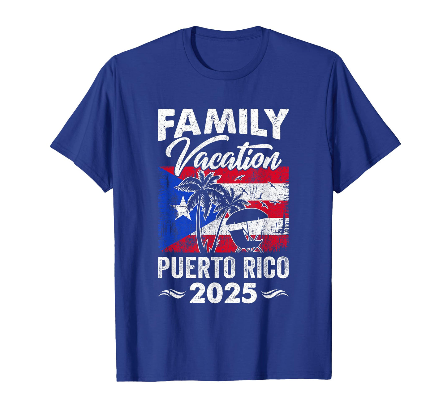 Family Vacation Puerto Rico 2025 Beach Summer Vacation T-Shirt