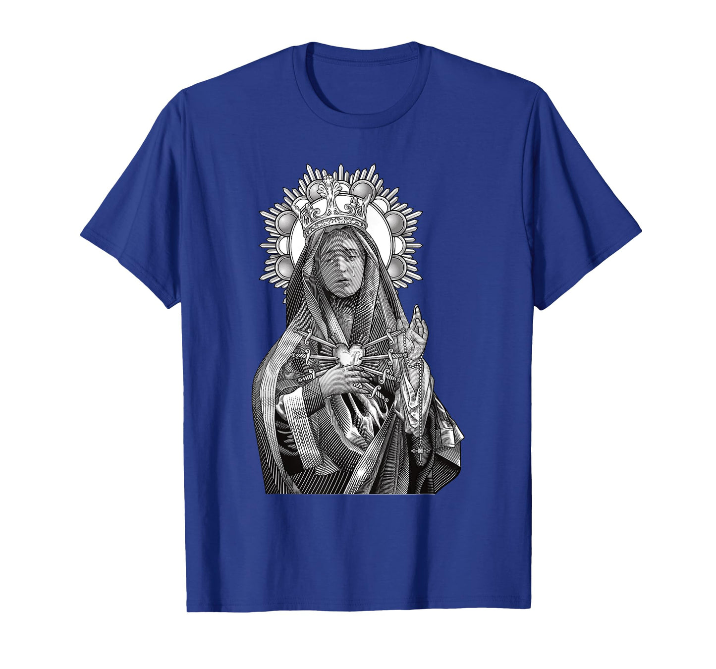 Mater Dolorosa Our Lady of Sorrows Virgin Mary Catholic T-Shirt