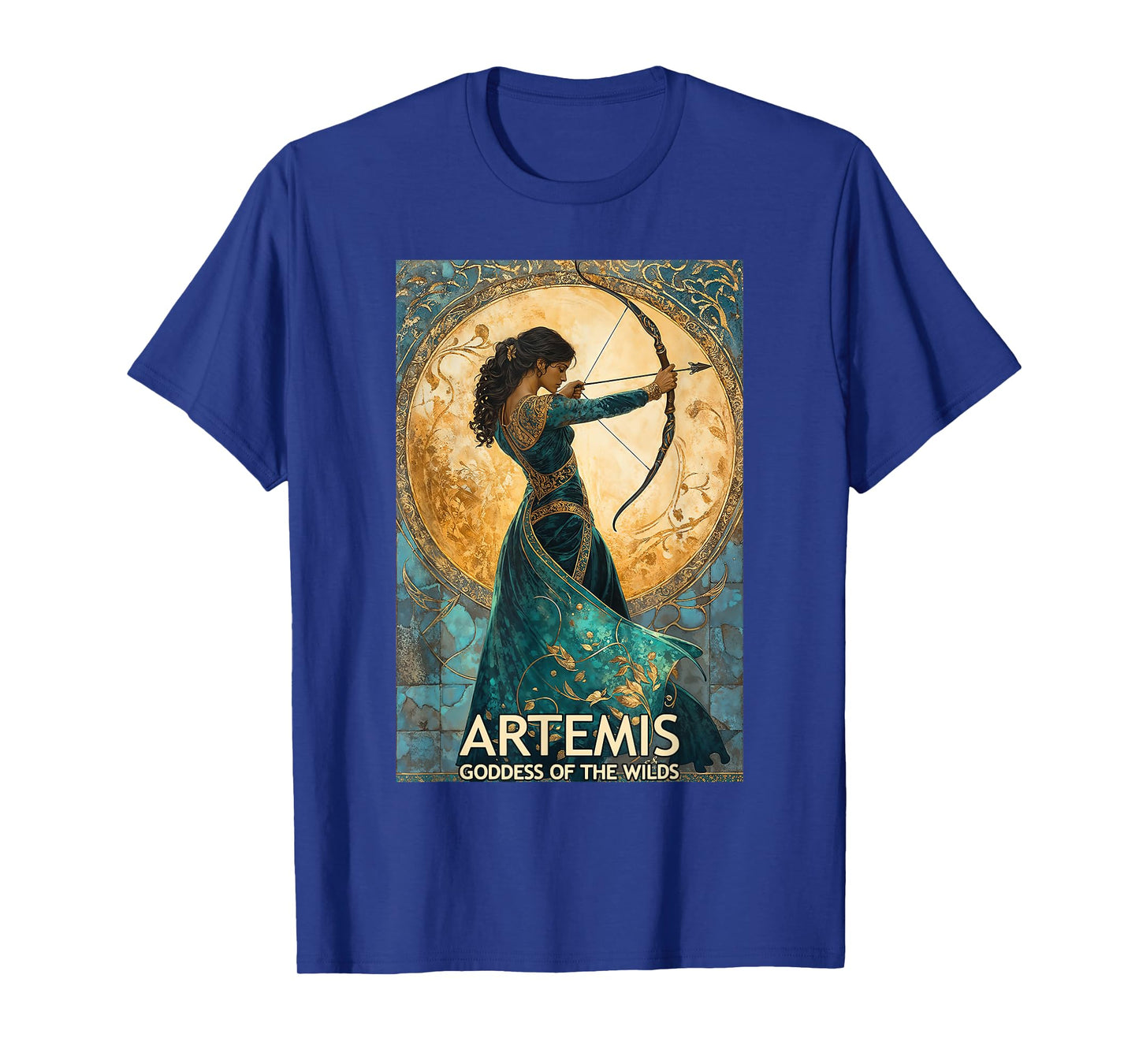 Artemis Moon Goddess Greek Goddess Artemis Feminine Divine T-Shirt