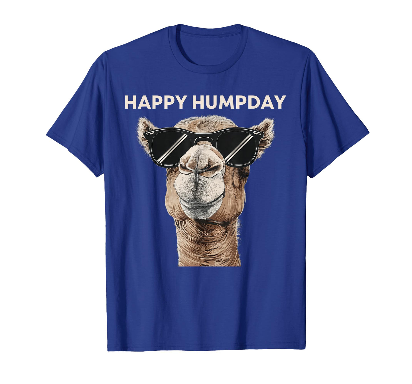 Happy Hump Day Camel Funny Midweek Motivational Quote T-Shirt