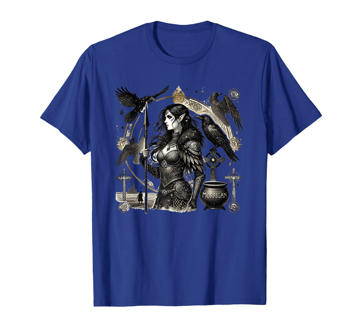 The Morrigan: Celtic Goddess of War and Fate, Raven Power T-Shirt