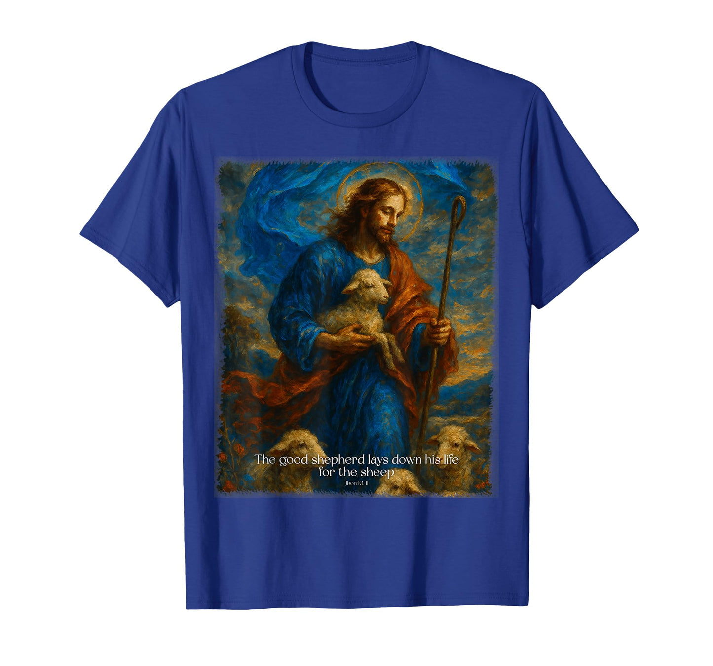 Good Shepherd Bible Verse Christian Faith Design T-Shirt