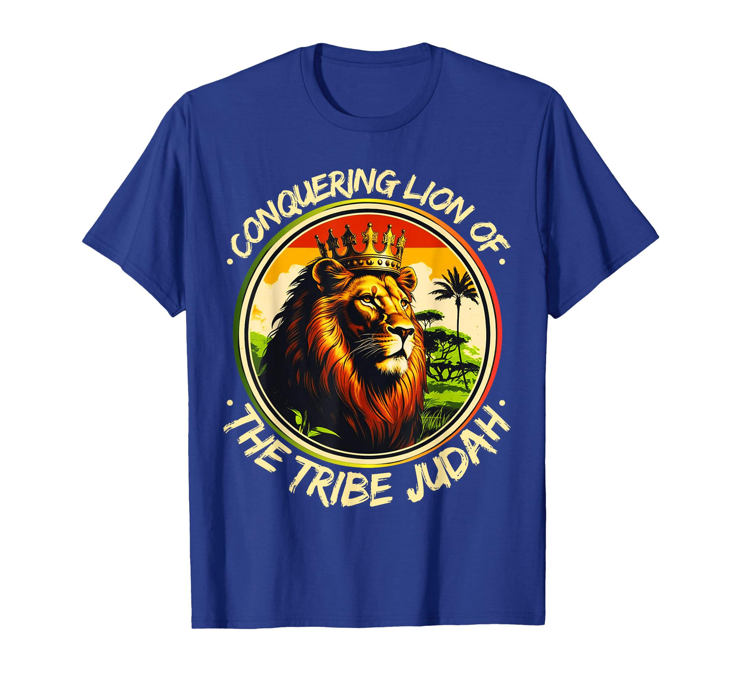 Conquering Lion Of The Tribe Judah Hebrew Israelite YHWH T-Shirt