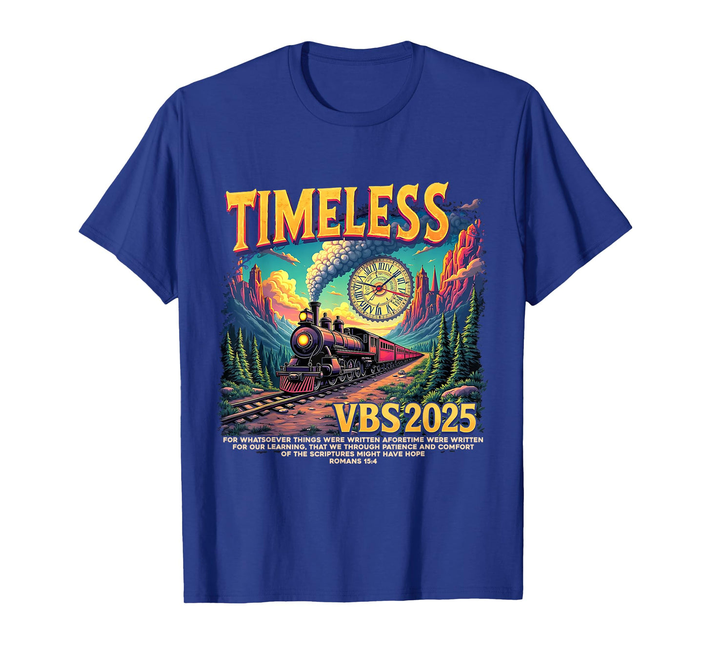 Christian Summer Timeless VBS 2025 We Through Patience T-Shirt