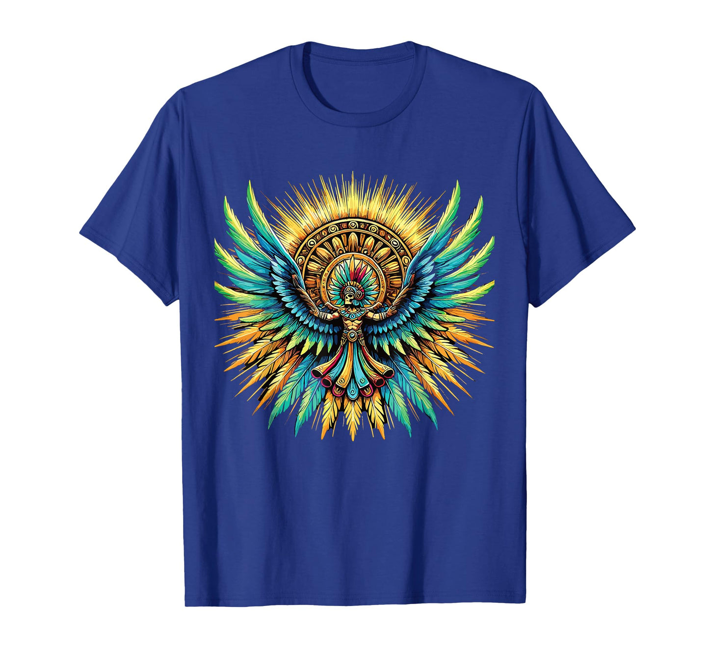 Aztec god Huitzilopochtli Mexican T-Shirt
