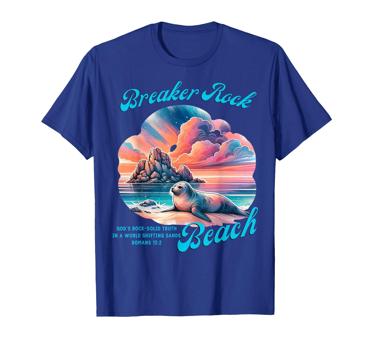 Breaker Rock Beach God's Rock-Solid Truth VBS Christian 2024 T-Shirt for Men Women Girls Kids