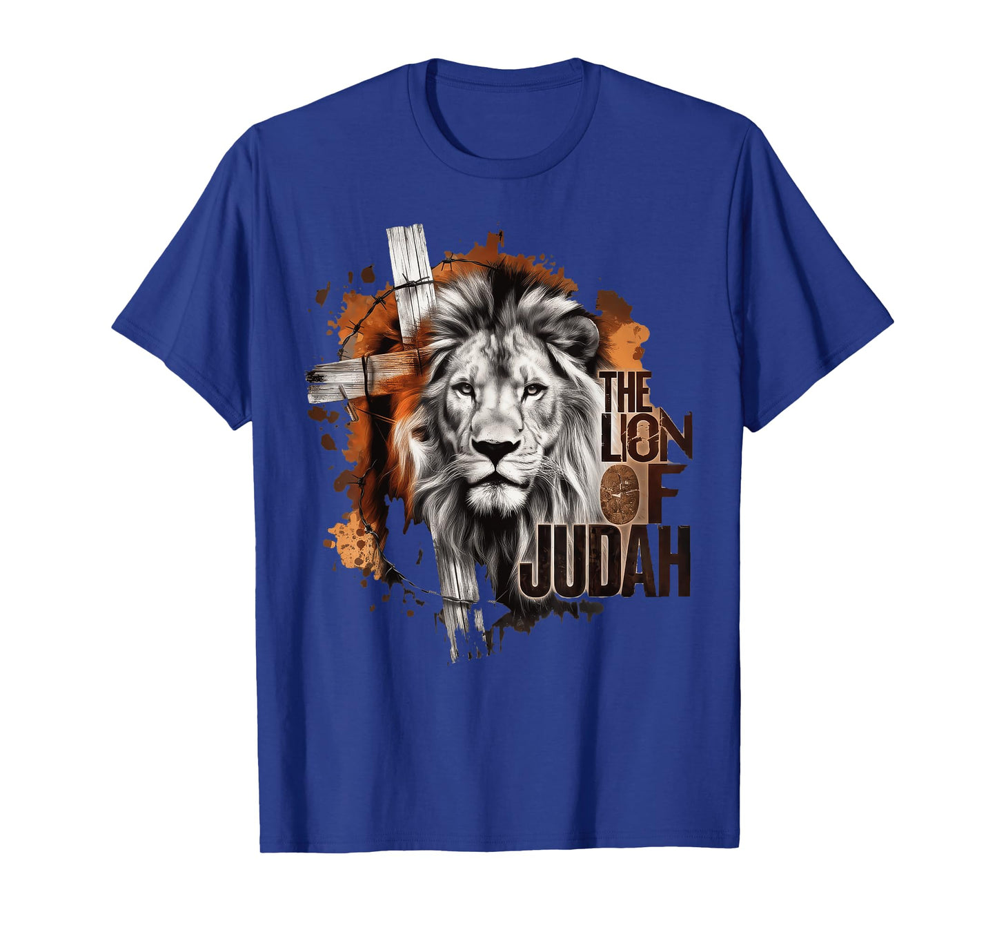 Jesus Lion of Judah Christian Faith for Men and Women T-Shirt
