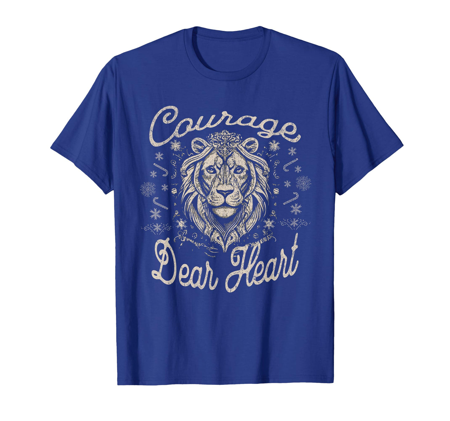 Courage Dear Heart Religious Christian Faith Inspirational T-Shirt