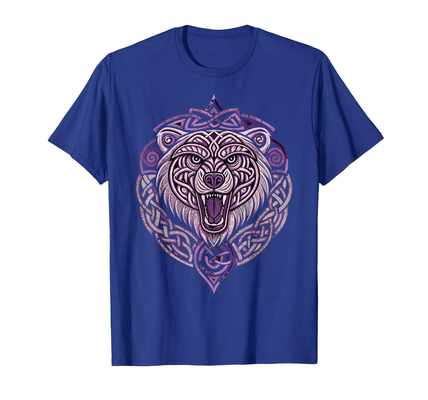 Retro Viking Bear – Norse Wildlands Warrior T-Shirt