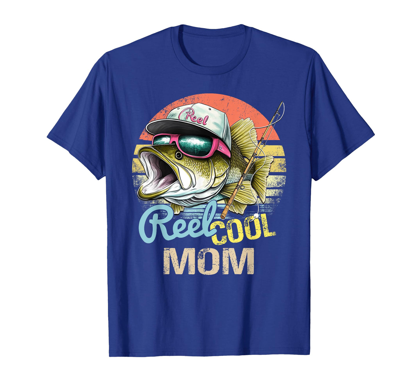 Reel Cool Mom Funny Fishing Quotes For Uncle Women T-Shirt