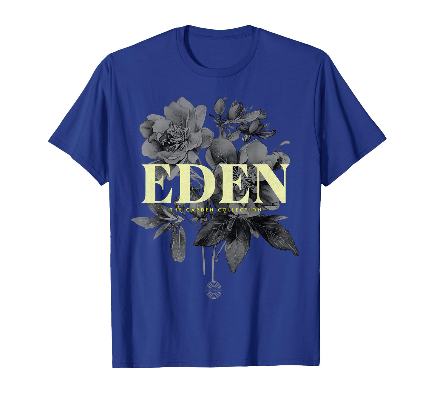 The Garden Of Eden, The Biblical Garden Collection, Floral T-Shirt