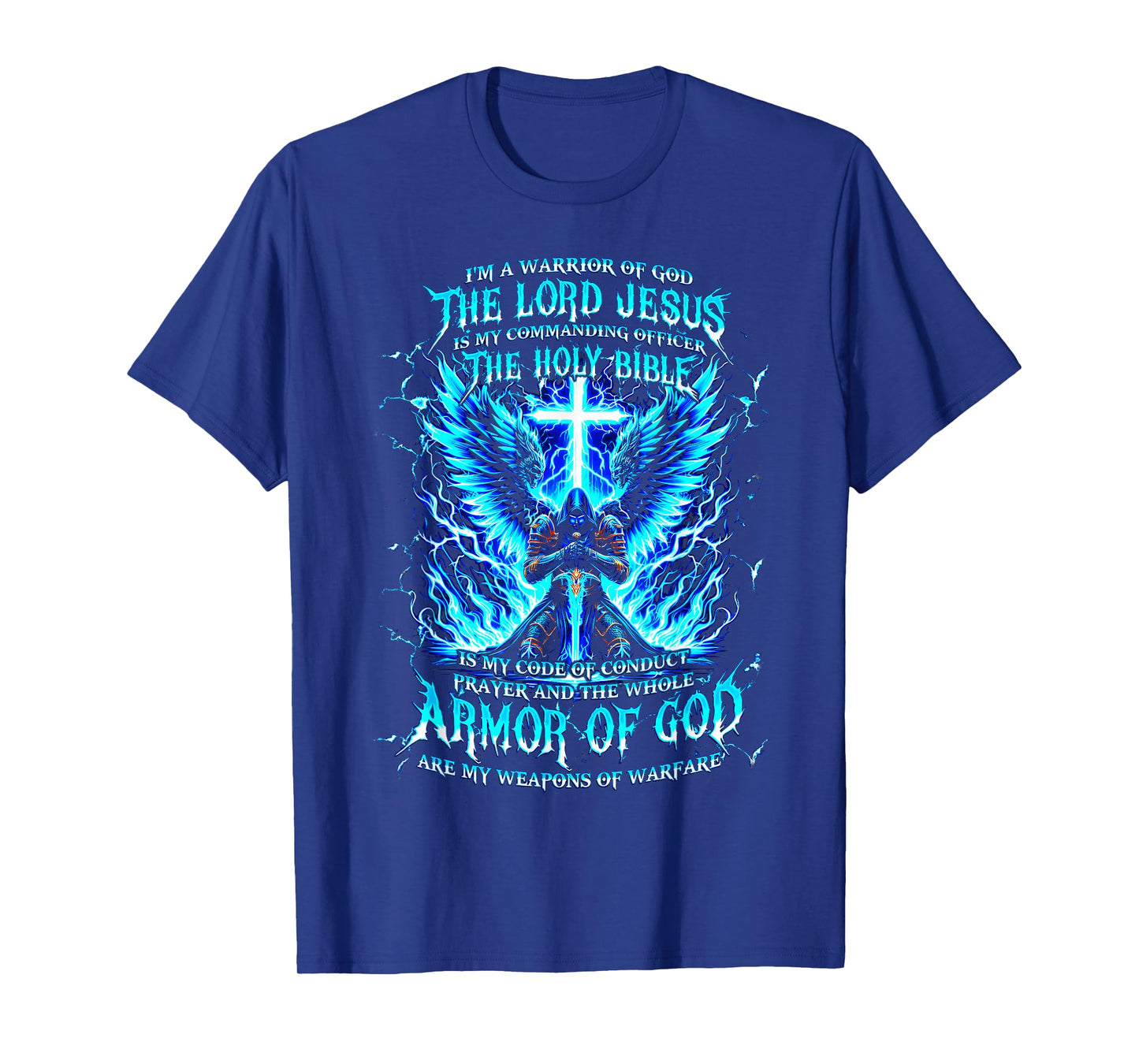 I’m A Warrior Of God Armor Of God Christian T-Shirt