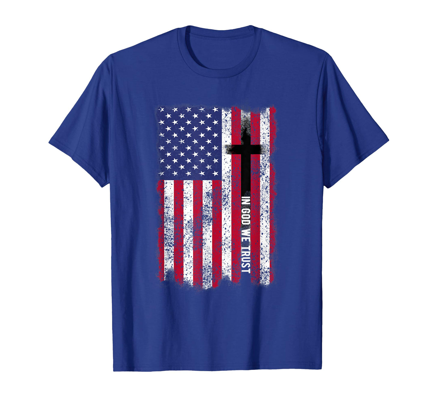 In God We Trust Shirt Patriotic Christian Religious Shirt Women Kids Men T-Shirt
