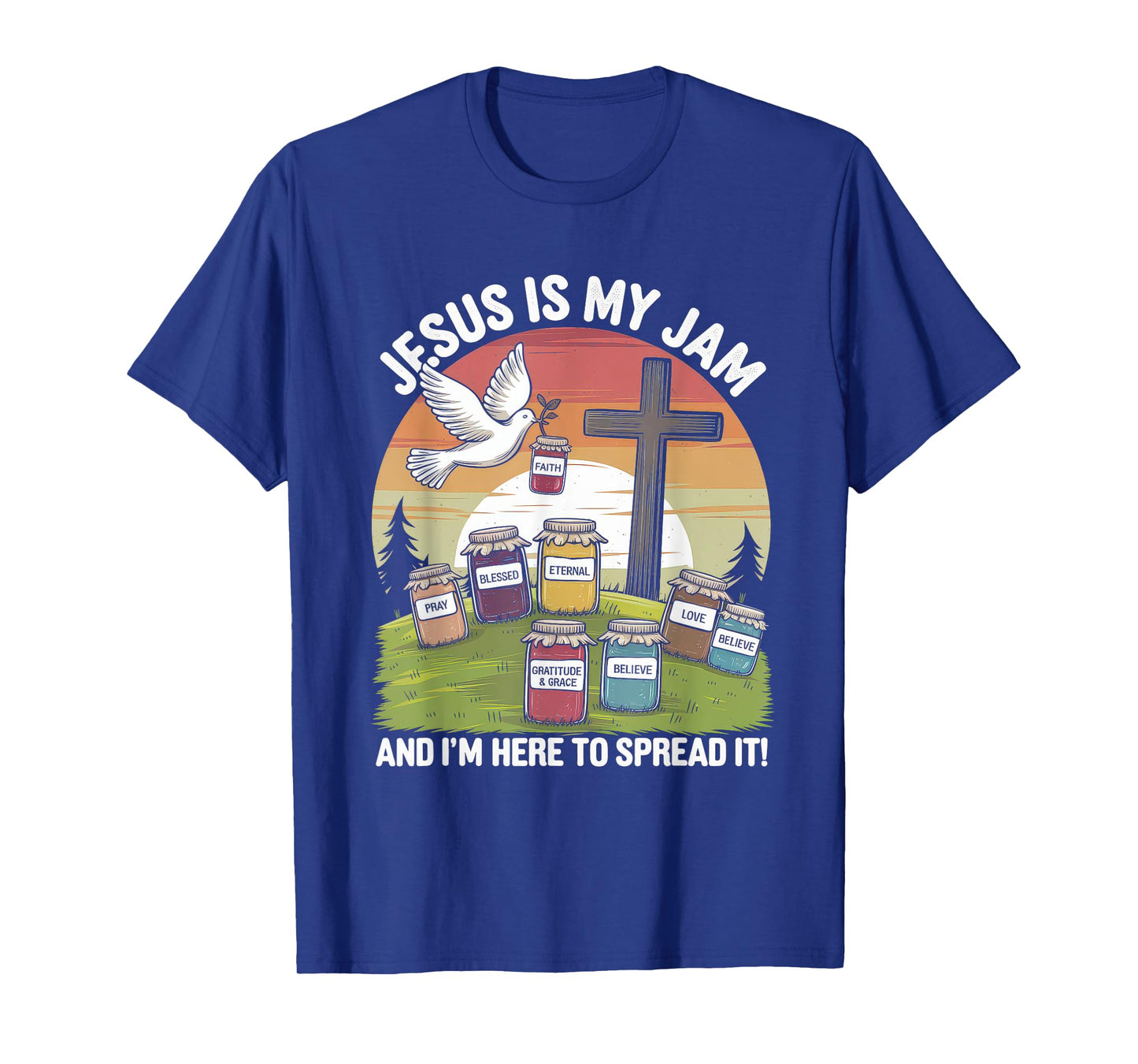 Jesus is My Jam Tshirt Men Women Christian Bible Verse T-Shirt