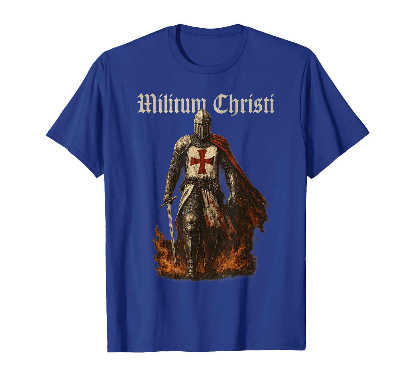 Knight Templar - Militum Christi - Catholic T-Shirt