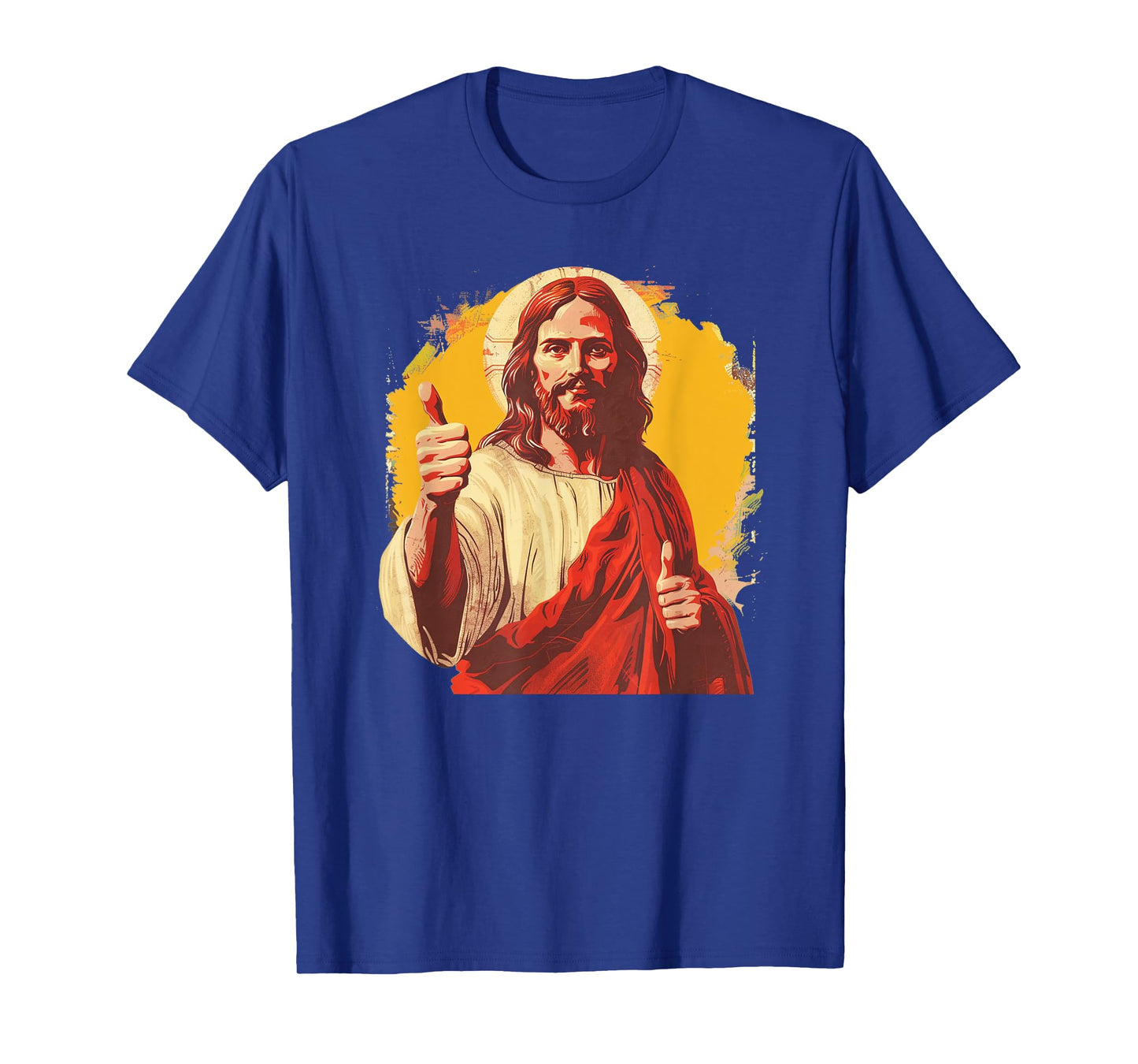 Pretty Jesus Christ with Thumb up T-Shirt