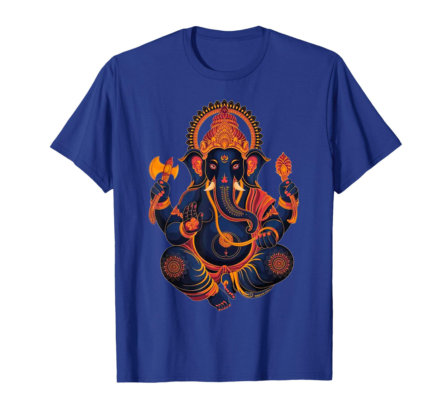 Hindu Ganesha Puja Elephant God India Meditation Yoga Murti T-Shirt