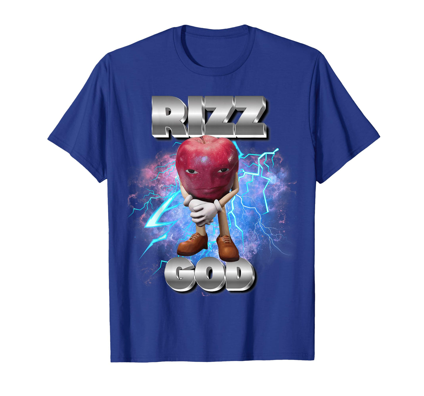 Rizz God Rizz Apple Funny Memes Internet Memes Gen-Z Memes T-Shirt