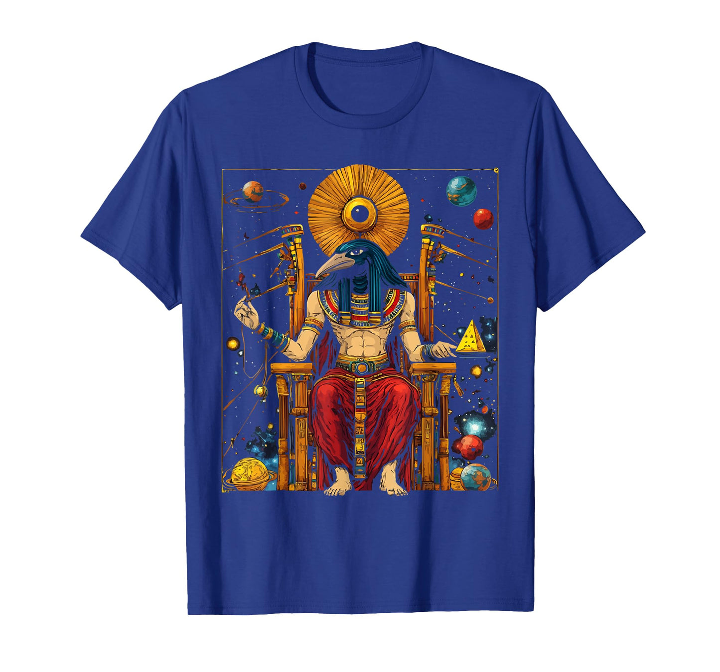 Thoth Egyptian God Egyptian Mythology Pyramid Ancient Egypt T-Shirt