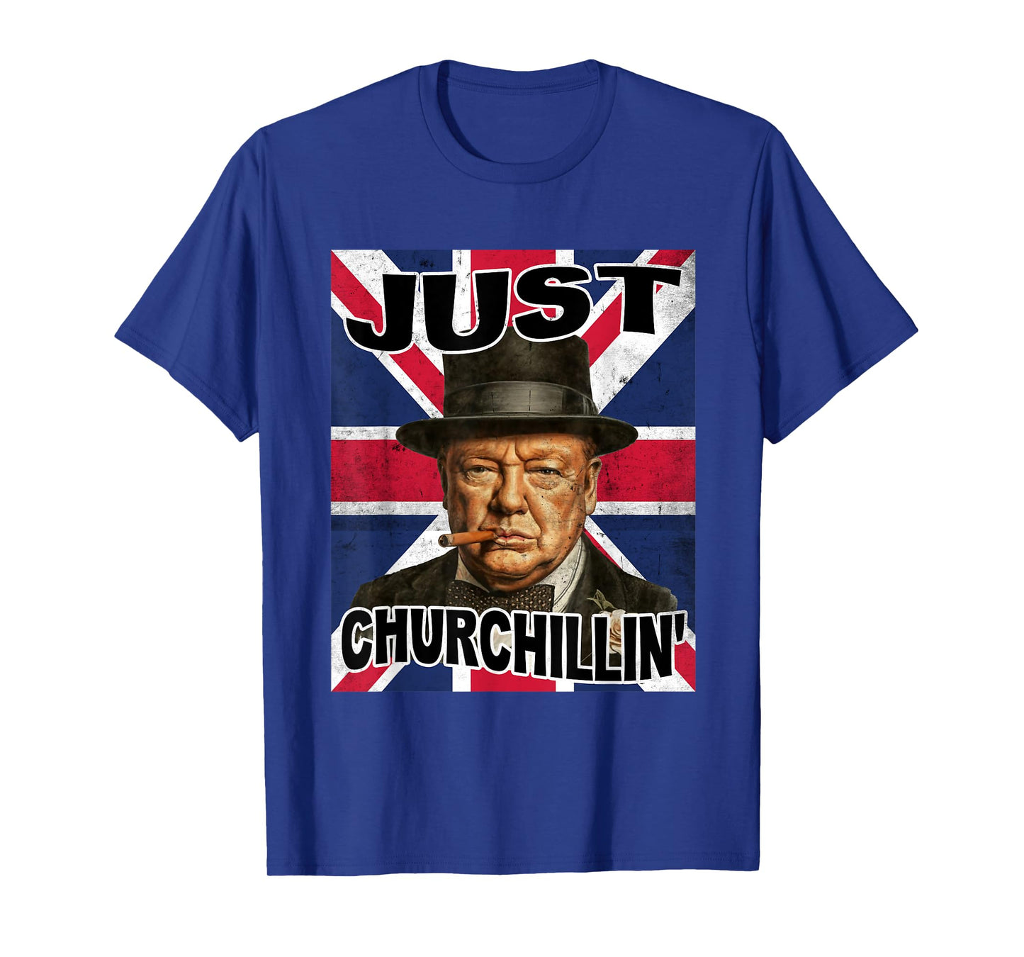 Retro Winston Churchill Shirt Costume For Kids Boys Men T-Shirt