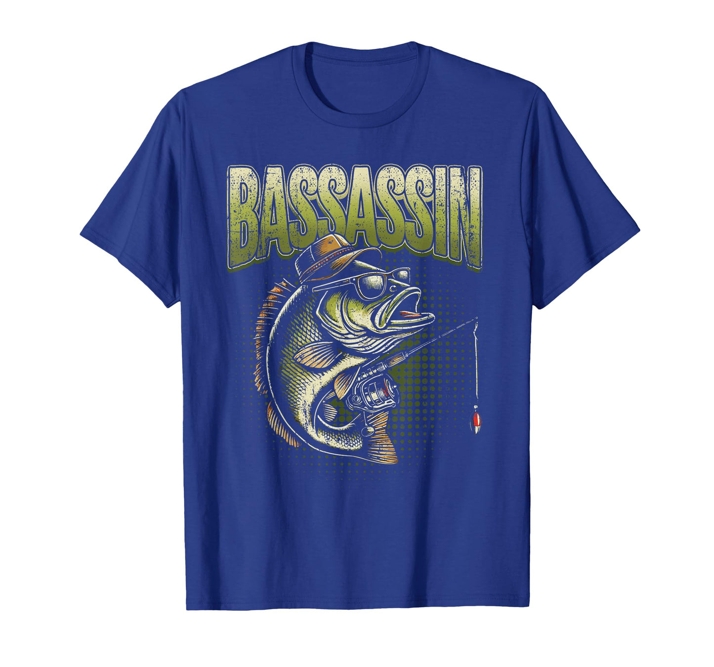Funny Bass Fisherman Fishing meme T-Shirt