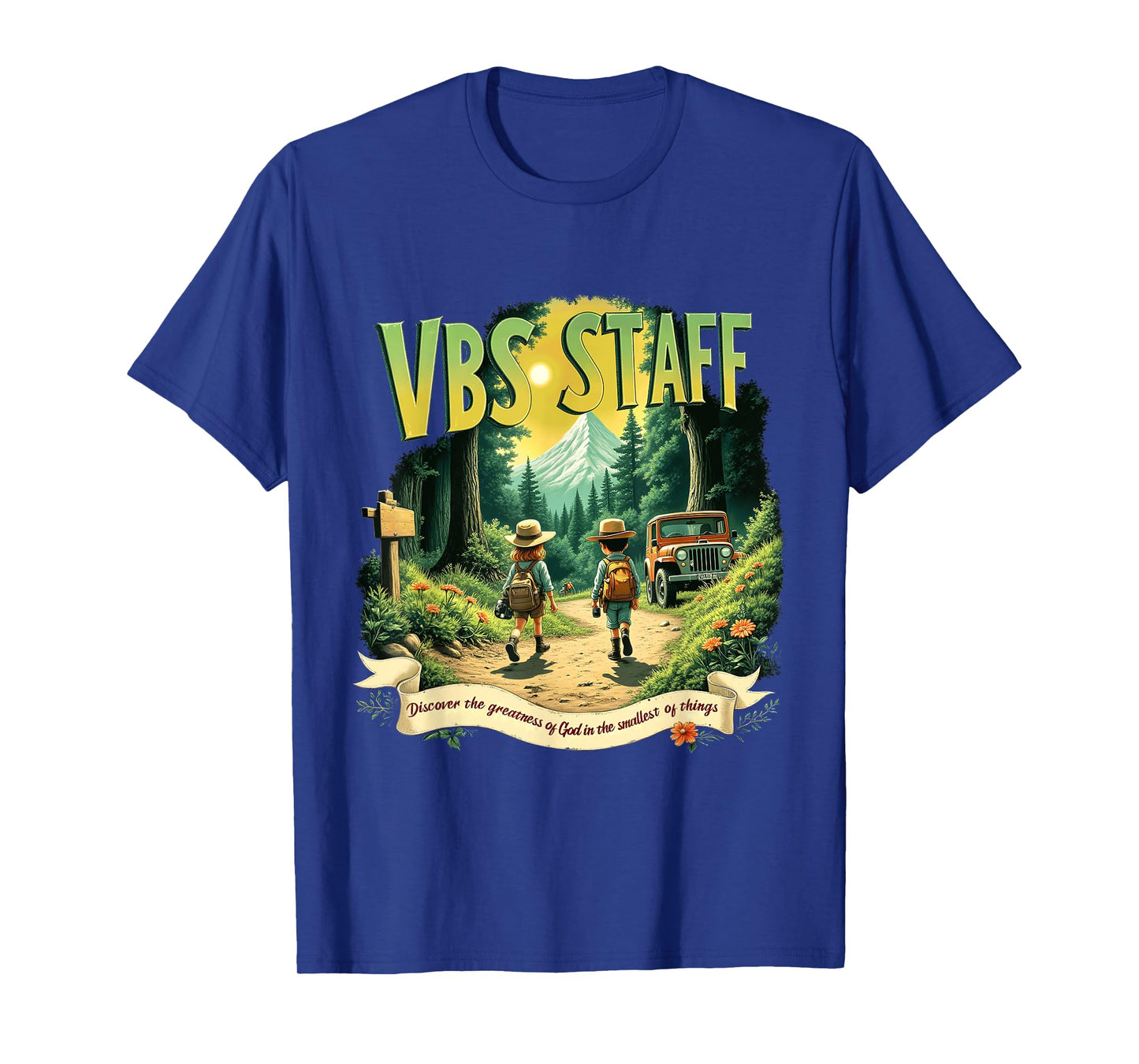 Team Adventure Magnified Smallest VBS Staff 2025 Insects T-Shirt