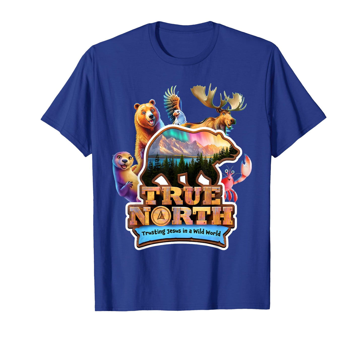 True North VBS 2025 Trusting Jesus Christian Camp T-Shirt