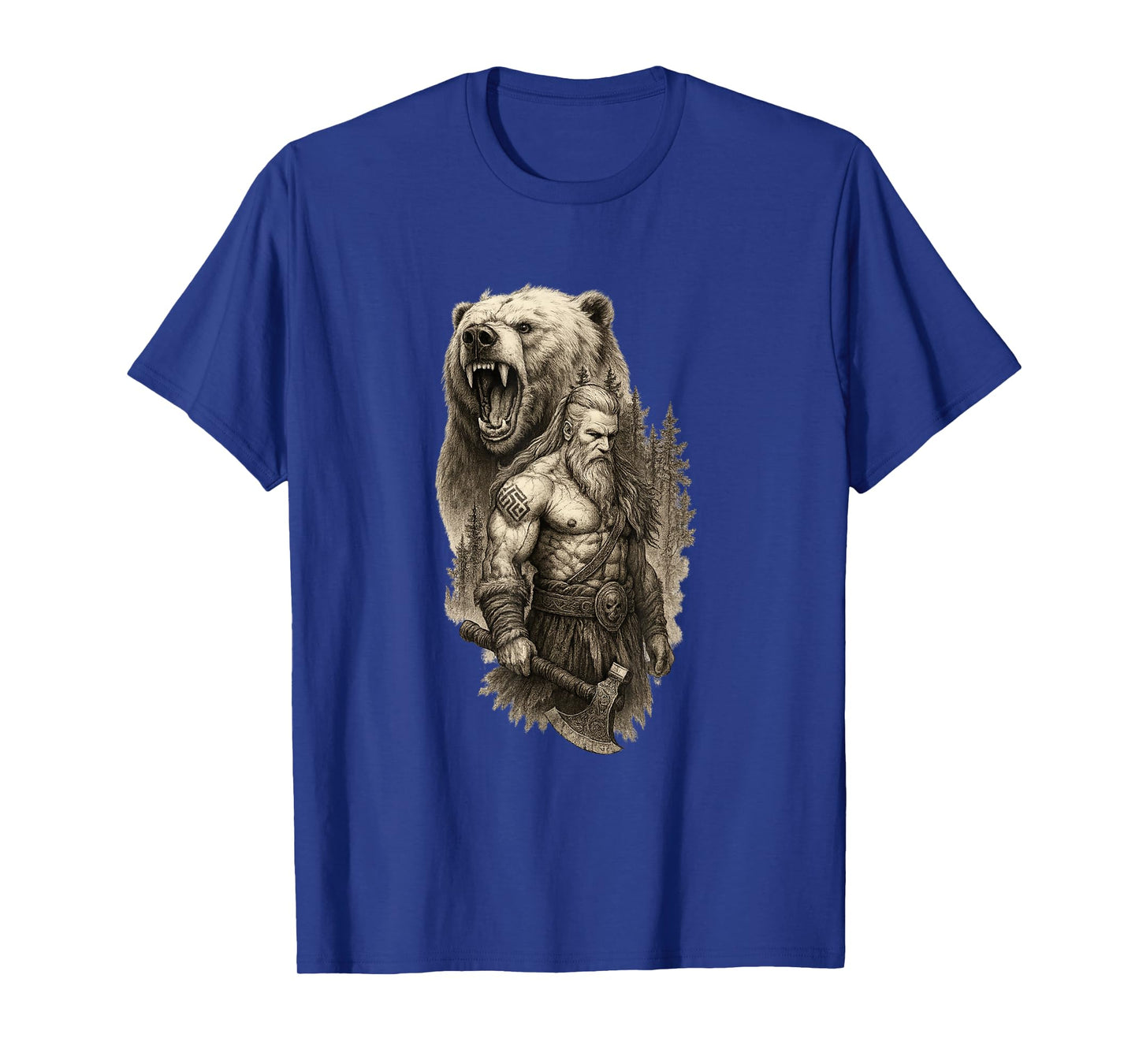 Viking Vegvisir Viking Celtic Germanic Valhalla Compass T-Shirt
