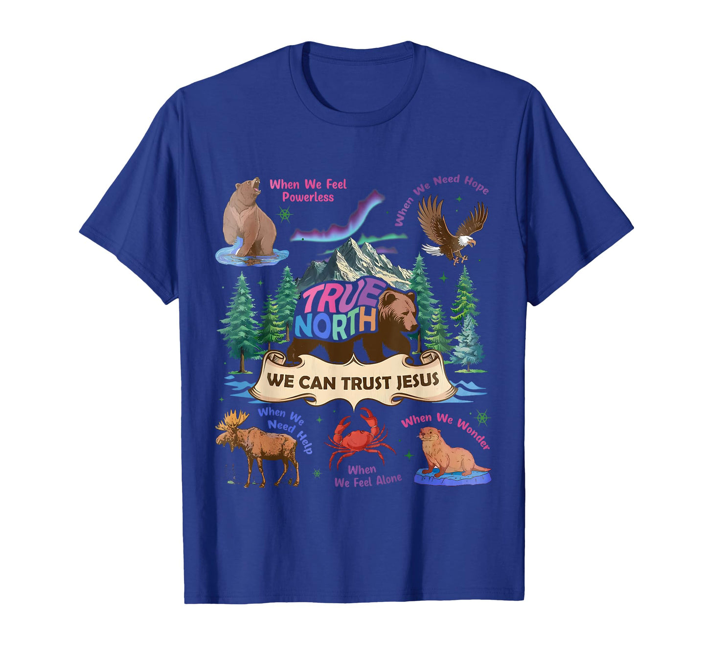 True North VBS 2025 Trusting Jesus Wilderness Christian T-Shirt