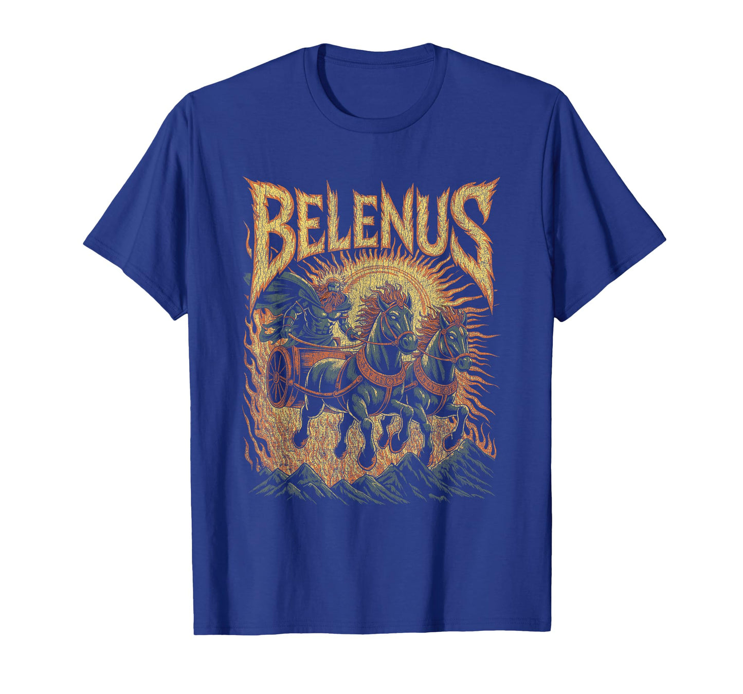Belenus Celtic Sun God Solar Chariot Mythology T-Shirt