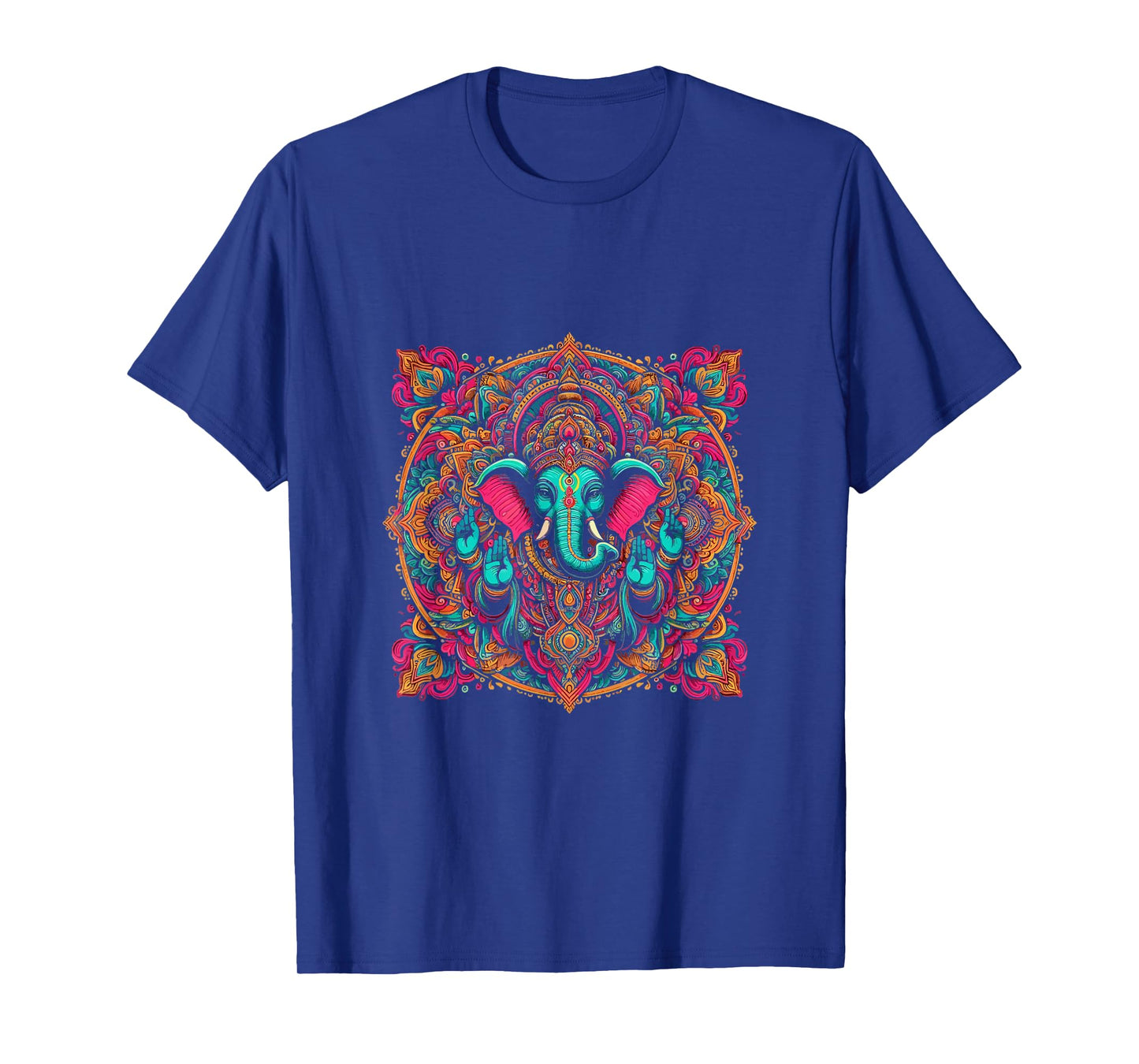 Ganesh Symbol Yoga Hindu Elephant God Ganesha Puja T-Shirt