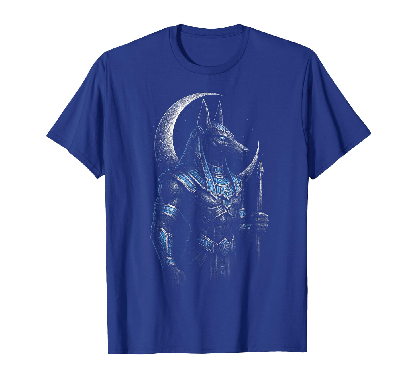 Anubis Egyptian Mythology Warrior God Cosmic T-Shirt