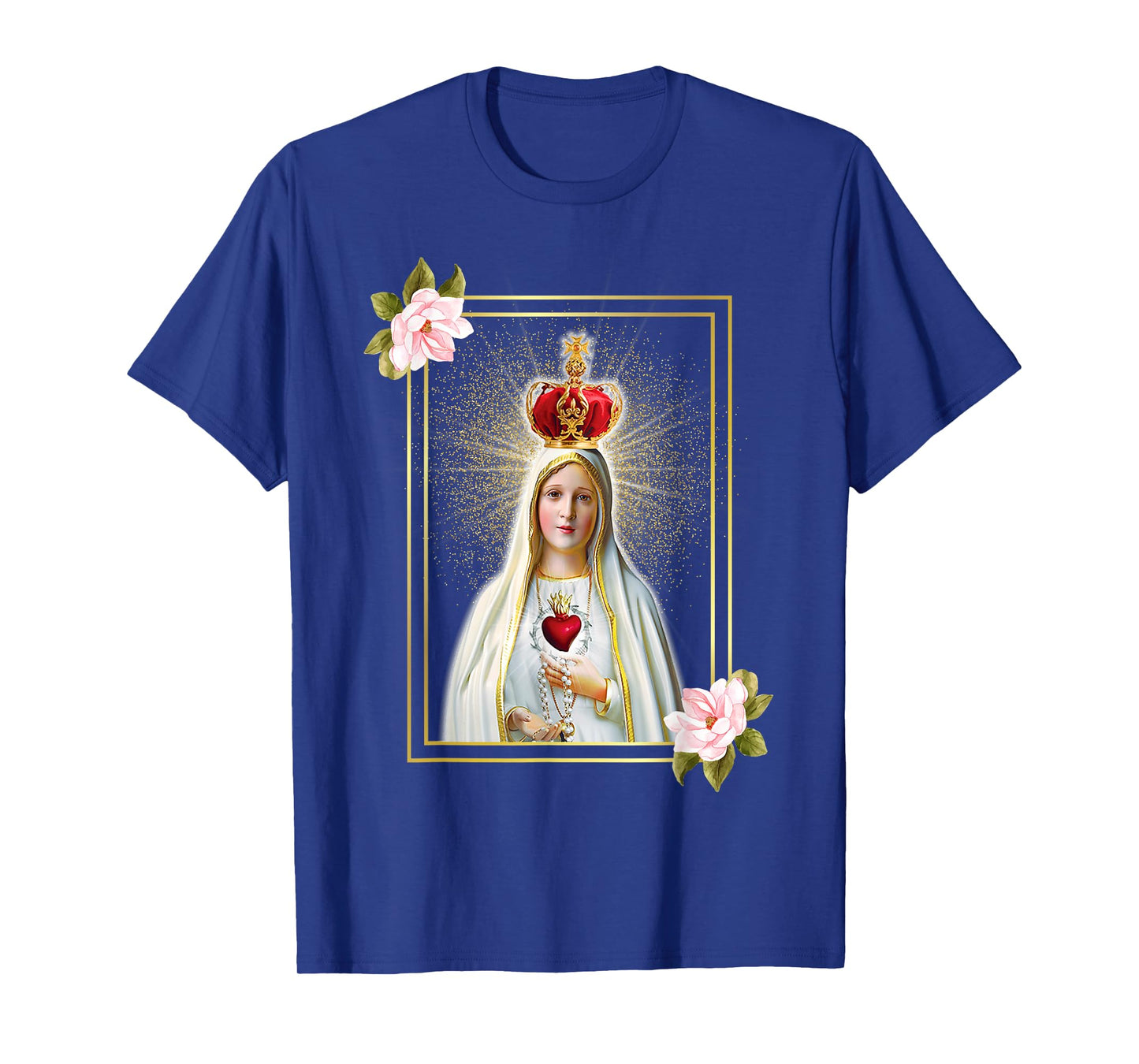 Our Lady of Fatima Immaculate Heart of Blessed Virgin Mary T-Shirt