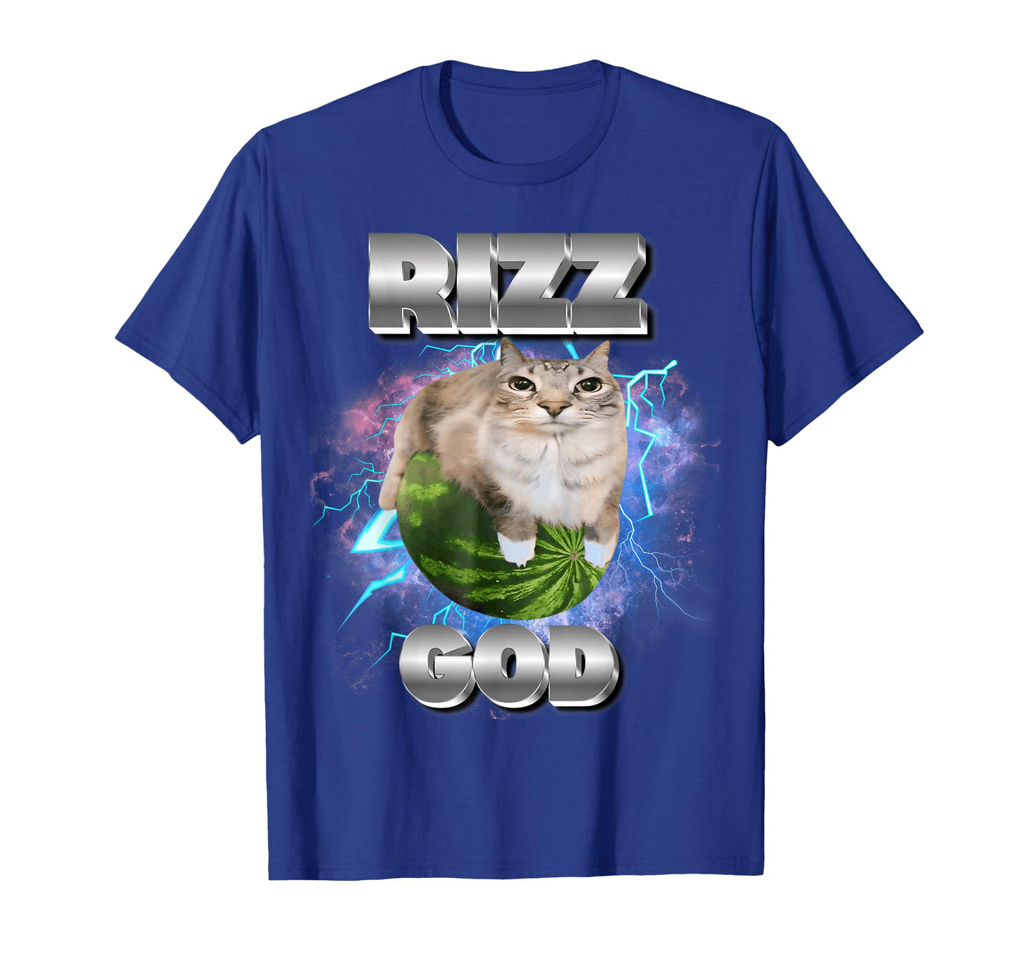 Rizz God Cat Meme Funny Memes Internet Memes Gen-Z Memes Kid T-Shirt