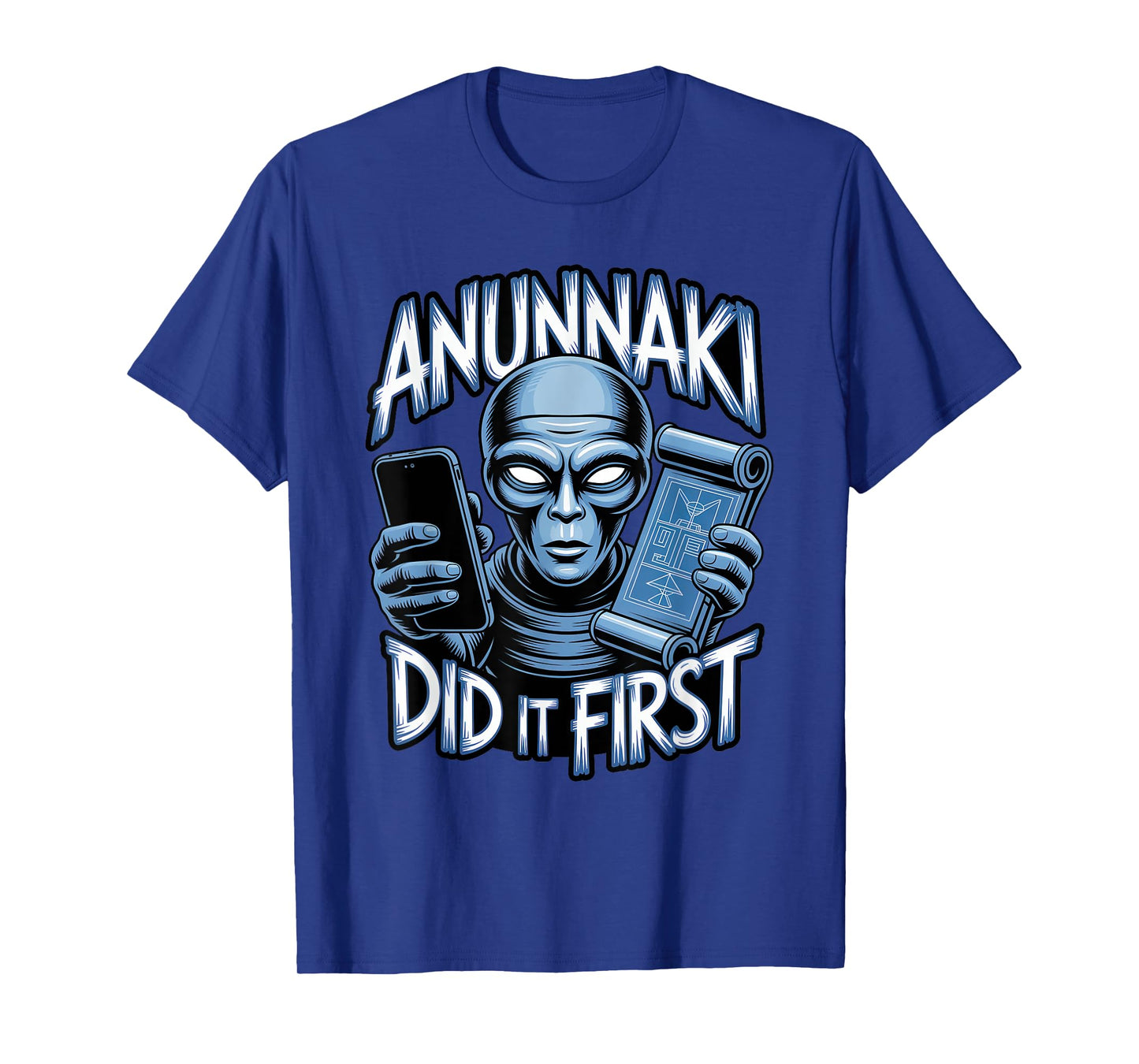 Anunnaki Did It First Enki Enlil Ancient Astronaut Race T-Shirt