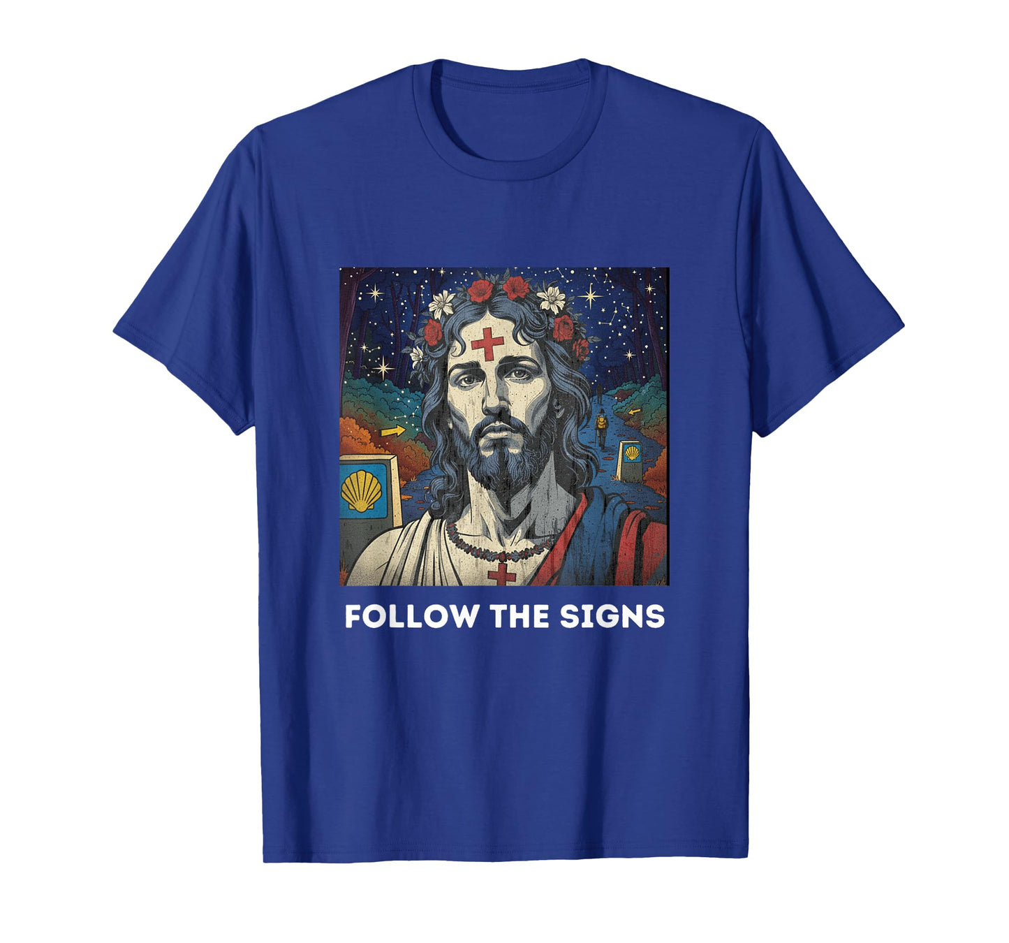 The Signs |The Camino de Santiago Jesus T-Shirt