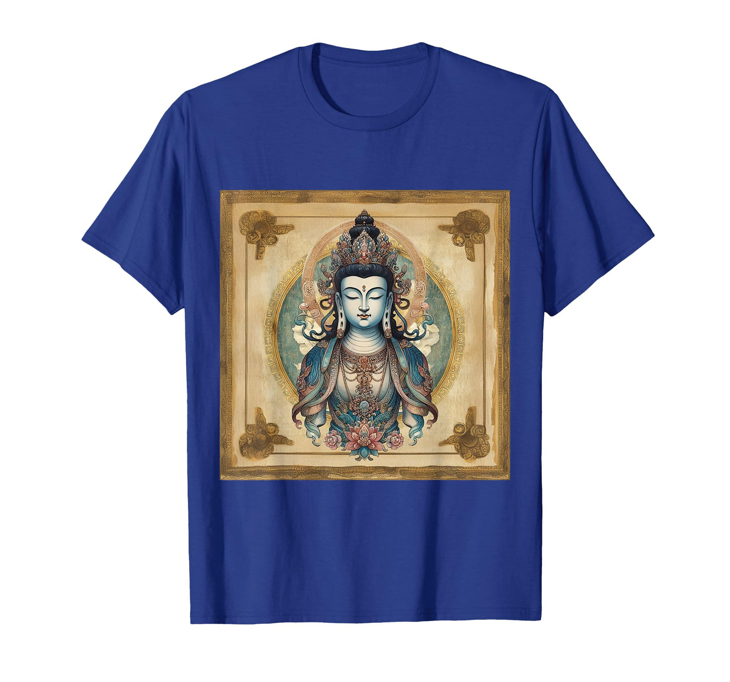 Avalokiteshvara Ancient Tibetan Buddhism Chenrezig Deity T-Shirt