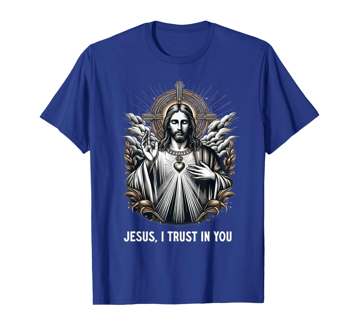 Jesus I Trust In You Divine Mercy Catholic T-Shirt