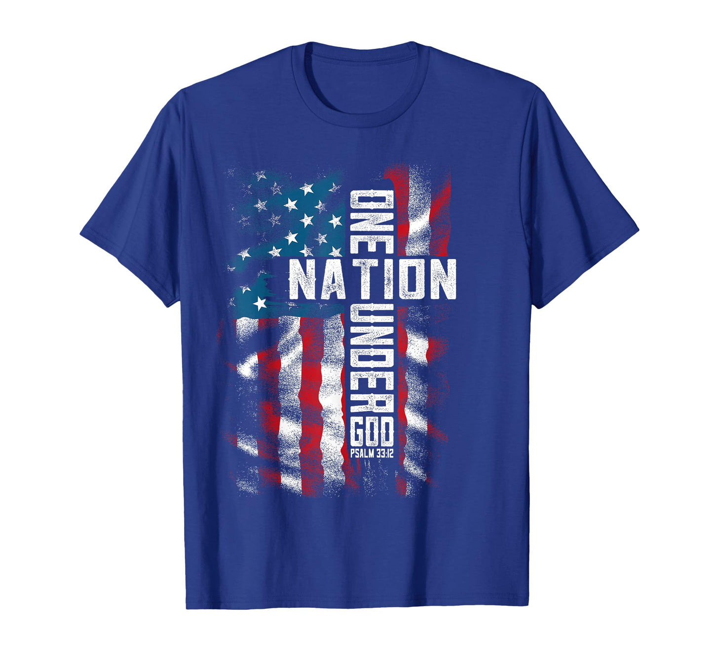 christian men , bible verse faith , patriotic 4th of july T-Shirt