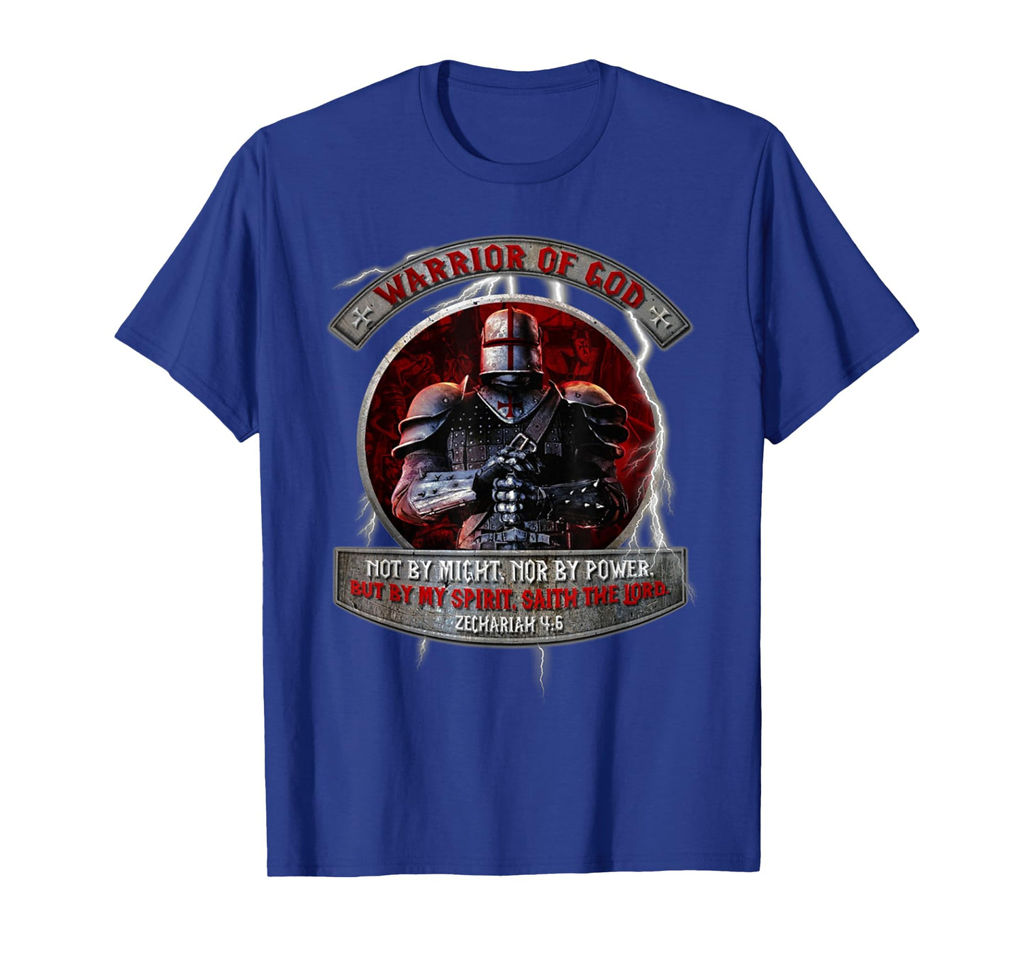 Warrior Of God not by might nor by power but by my spirit T-Shirt