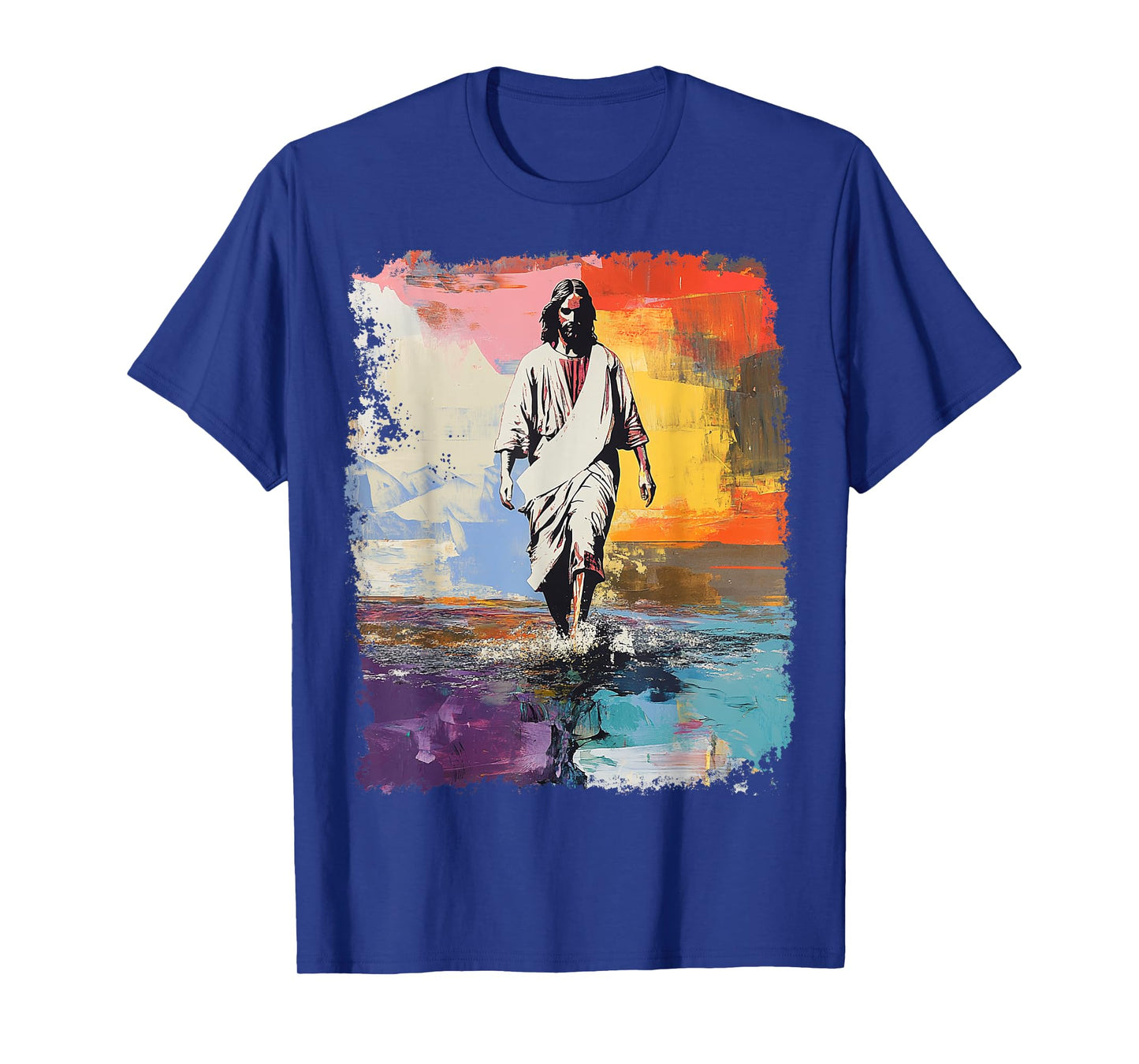 A Jesus Christ Design T-Shirt