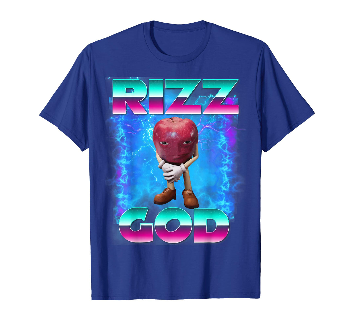 Rizz God Rizz Apple Funny Memes Internet Memes Gen-Z Memes T-Shirt