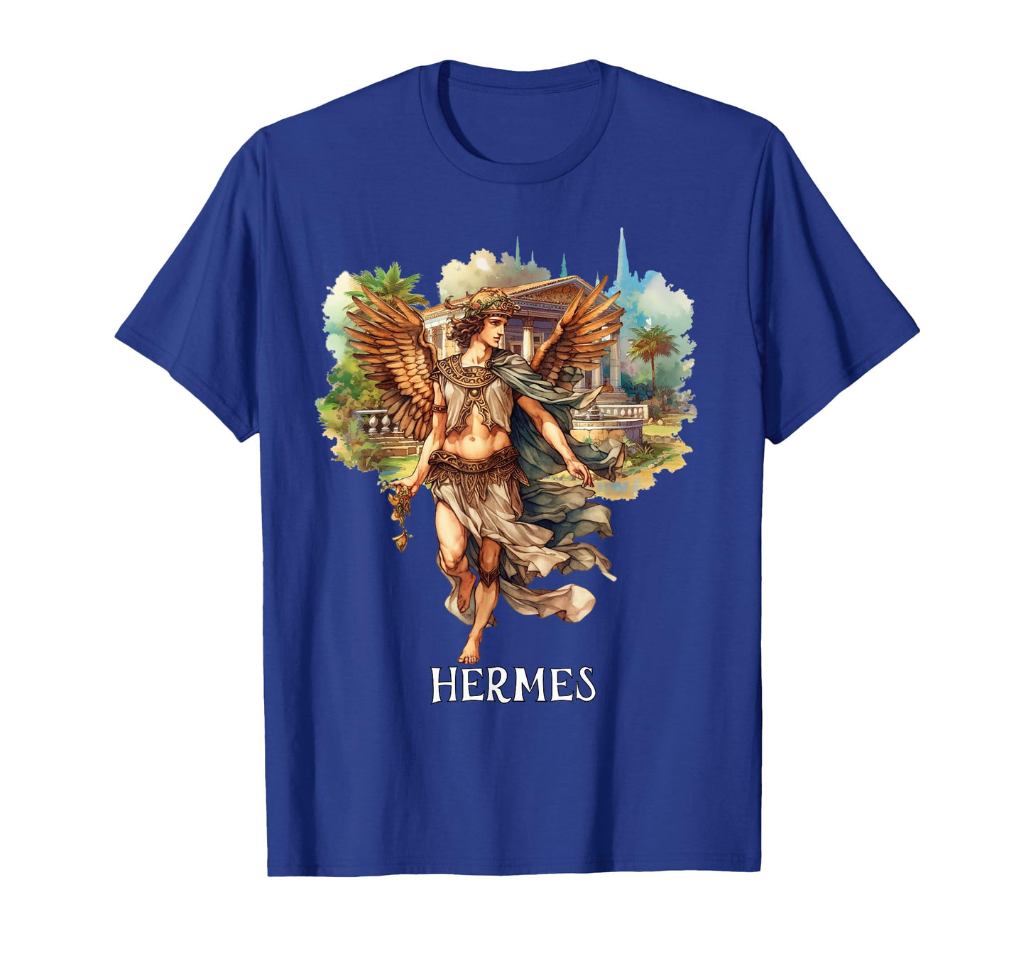 Hermes Greek God of Travel, Commerce Communication, Olympian T-Shirt